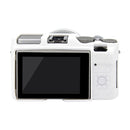 PULUZ Soft Silicone Protective Case for FUJIFILM X-A3 / X-A10(White)
