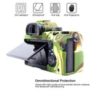 PULUZ Soft Silicone Protective Case for Sony A9 (ILCE-9) / A7 III/ A7R III(Camouflage)