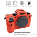 PULUZ Soft Silicone Protective Case for Sony A9 (ILCE-9) / A7 III/ A7R III(Red)