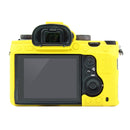 PULUZ Soft Silicone Protective Case for Sony A9 (ILCE-9) / A7 III/ A7R III(Yellow)