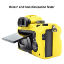 PULUZ Soft Silicone Protective Case for Sony A9 (ILCE-9) / A7 III/ A7R III(Yellow)