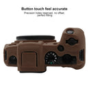 PULUZ Soft Silicone Protective Case for Canon EOS RP (Coffee)