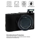 PULUZ Soft Silicone Protective Case for Panasonic Lumix LX10(Black)