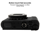 PULUZ Soft Silicone Protective Case for Panasonic Lumix LX10(Black)