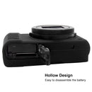 PULUZ Soft Silicone Protective Case for Panasonic Lumix LX10(Black)