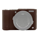 PULUZ Soft Silicone Protective Case for Panasonic Lumix LX10 (Coffee)