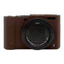 PULUZ Soft Silicone Protective Case for Panasonic Lumix LX10 (Coffee)