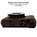 PULUZ Soft Silicone Protective Case for Panasonic Lumix LX10 (Coffee)