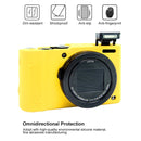PULUZ Soft Silicone Protective Case for Panasonic Lumix LX10(Yellow)