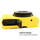 PULUZ Soft Silicone Protective Case for Panasonic Lumix LX10(Yellow)