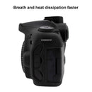 PULUZ Soft Silicone Protective Case for Canon EOS 90D(Black)