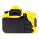 PULUZ Soft Silicone Protective Case for Canon EOS 90D (Yellow)