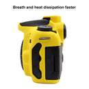 PULUZ Soft Silicone Protective Case for Canon EOS 90D (Yellow)