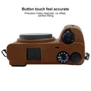 PULUZ Soft Silicone Protective Case for Sony A6600 / ILCE-6600 (Coffee)