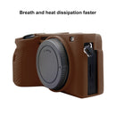PULUZ Soft Silicone Protective Case for Sony A6600 / ILCE-6600 (Coffee)