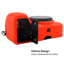 PULUZ Soft Silicone Protective Case for Sony A6600 / ILCE-6600 (Red)