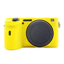 PULUZ Soft Silicone Protective Case for Sony A6600 / ILCE-6600 (Yellow)
