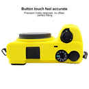 PULUZ Soft Silicone Protective Case for Sony A6600 / ILCE-6600 (Yellow)