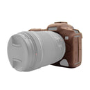 PULUZ Soft Silicone Protective Case for Canon EOS R5(Coffee)