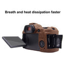 PULUZ Soft Silicone Protective Case for Canon EOS R5(Coffee)