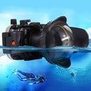 PULUZ 0.7X~0.8X Amplification Optical Fisheye Lens Shade Wide Angle Dome Port Lens for Underwater Housings (67mm Round Adapter) , 60m Underwater Depth