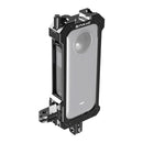 For Insta360 X3 PULUZ Metal Protective Cage Rig Housing Frame with Expand Cold Shoe Base & Tripod Adapter (Black)