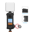For Insta360 X3 PULUZ Metal Protective Cage Rig Housing Frame with Expand Cold Shoe Base & Tripod Adapter (Black)
