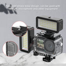 For DJI Osmo Action 3 PULUZ 40m Underwater Waterproof Housing Diving Case with Cold Shoe & Buckle Basic Mount & Screw