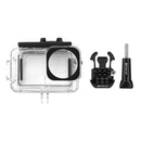 For DJI Osmo Action 3 PULUZ 40m Underwater Waterproof Housing Diving Case with Cold Shoe & Buckle Basic Mount & Screw