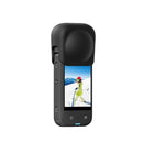 For Insta360 X3 PULUZ Silicone Protective Lens Cover (Black)