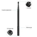 PULUZ 157cm Metal Selfie Stick Monopod with Invisible Adapter Base & Screw for Insta360 One RS / X2 / X3