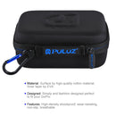 PULUZ Waterproof Carrying and Travel Case for GoPro, DJI Osmo Action and other Sport Cameras Accessories, Small Size: 16cm x 12cm x 7cm(Black)