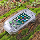 PULUZ For iPhone SE 2020 & 8 & 7 40m/130ft Waterproof Diving Housing Photo Video Taking Underwater Cover Case(Transparent)