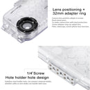 PULUZ For iPhone SE 2020 & 8 & 7 40m/130ft Waterproof Diving Housing Photo Video Taking Underwater Cover Case(Transparent)