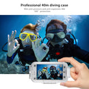 PULUZ For iPhone SE 2020 & 8 & 7 40m/130ft Waterproof Diving Housing Photo Video Taking Underwater Cover Case(Transparent)