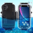PULUZ 40m/130ft Waterproof Diving Case for iPhone XR, Photo Video Taking Underwater Housing Cover(Black)