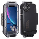 PULUZ 40m/130ft Waterproof Diving Case for iPhone XR, Photo Video Taking Underwater Housing Cover(Black)