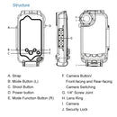 PULUZ 40m/130ft Waterproof Diving Case for iPhone XR, Photo Video Taking Underwater Housing Cover(Black)