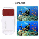 PULUZ 45m/147ft Waterproof Diving Case Photo Video Taking Underwater Housing Cover for Galaxy, Huawei, Xiaomi, Google Android OTG Smartphones with Type-C Port(White)