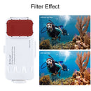 PULUZ 45m/147ft Waterproof Diving Case Photo Video Taking Underwater Housing Cover for Galaxy, Huawei, Xiaomi, Google Android Smartphones with OTG Function(White)