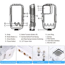 PULUZ 40m/130ft Waterproof Diving Case for iPhone 13 mini / 12 mini, Photo Video Taking Underwater Housing Cover(White)