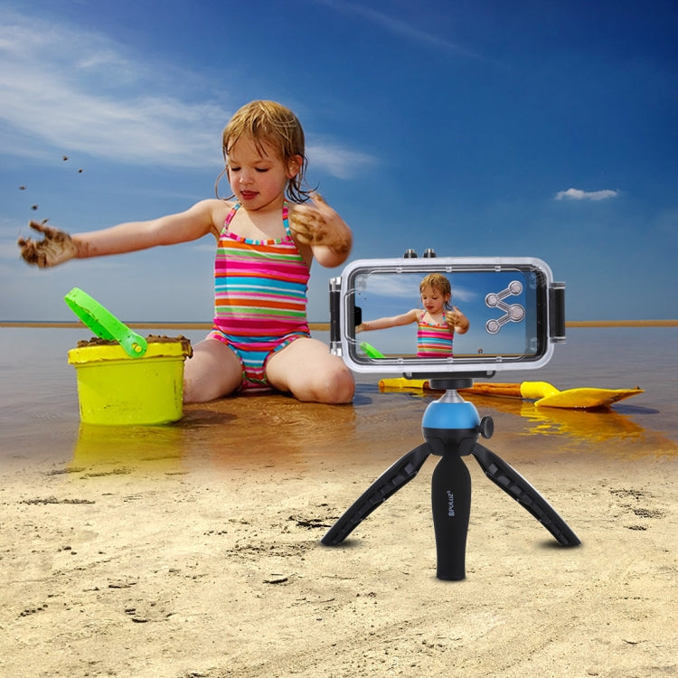 PULUZ PULUZ 40m/130ft Waterproof Diving Case for Huawei P20 Pro, Photo Video Taking Underwater Housing Cover(Black)