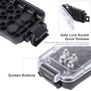 PULUZ PULUZ 40m/130ft Waterproof Diving Case for Huawei P20 Pro, Photo Video Taking Underwater Housing Cover(Black)