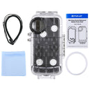PULUZ PULUZ 40m/130ft Waterproof Diving Case for Huawei P20 Pro, Photo Video Taking Underwater Housing Cover(Transparent)