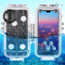 PULUZ PULUZ 40m/130ft Waterproof Diving Case for Huawei P20 Pro, Photo Video Taking Underwater Housing Cover(Transparent)