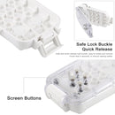 PULUZ PULUZ 40m/130ft Waterproof Diving Case for Huawei P20 Pro, Photo Video Taking Underwater Housing Cover(White)