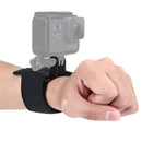 PULUZ Adjustable Wrist Strap Mount for GoPro HERO10 Black / HERO9 Black / HERO8 Black / HERO7 /6 /5 /5 Session /4 Session /4 /3+ /3 /2 /1, Insta360 ONE R, DJI Osmo Action and Other Action Cameras, Strap Length: 28.5cm