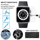 For Apple Watch Edition 38mm 38mm Dial Diameter 9H+ Surface Hardness 2.5D Explosion-proof Tempered Glass Film