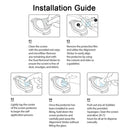 For Apple Watch Edition 38mm 38mm Dial Diameter 9H+ Surface Hardness 2.5D Explosion-proof Tempered Glass Film