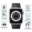 For Apple Watch Edition 42mm 42mm Dial Diameter 9H+ Surface Hardness 2.5D Explosion-proof Tempered Glass Film
